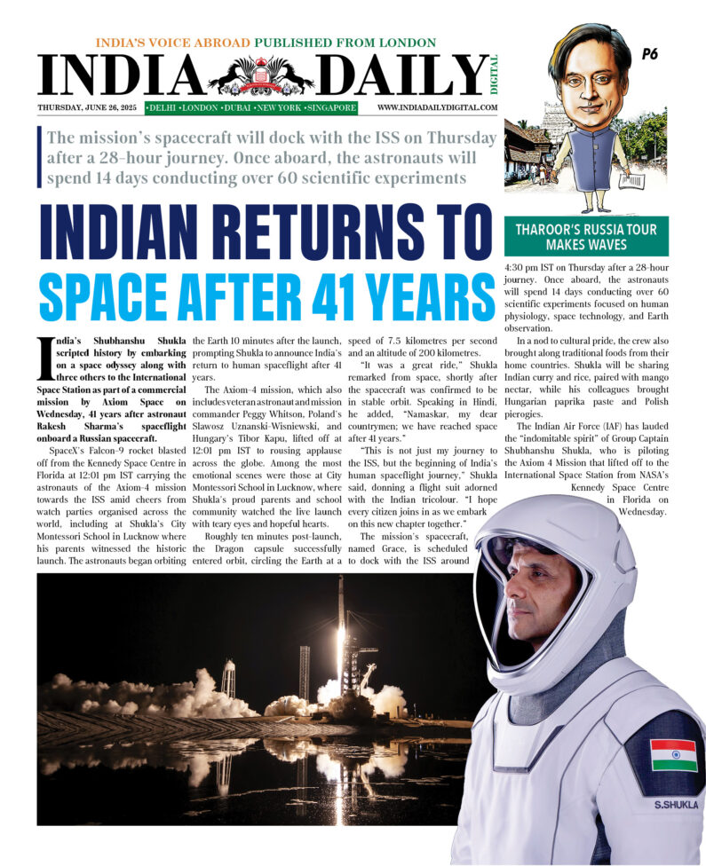 INDIA DD – JUNE 26, 2025