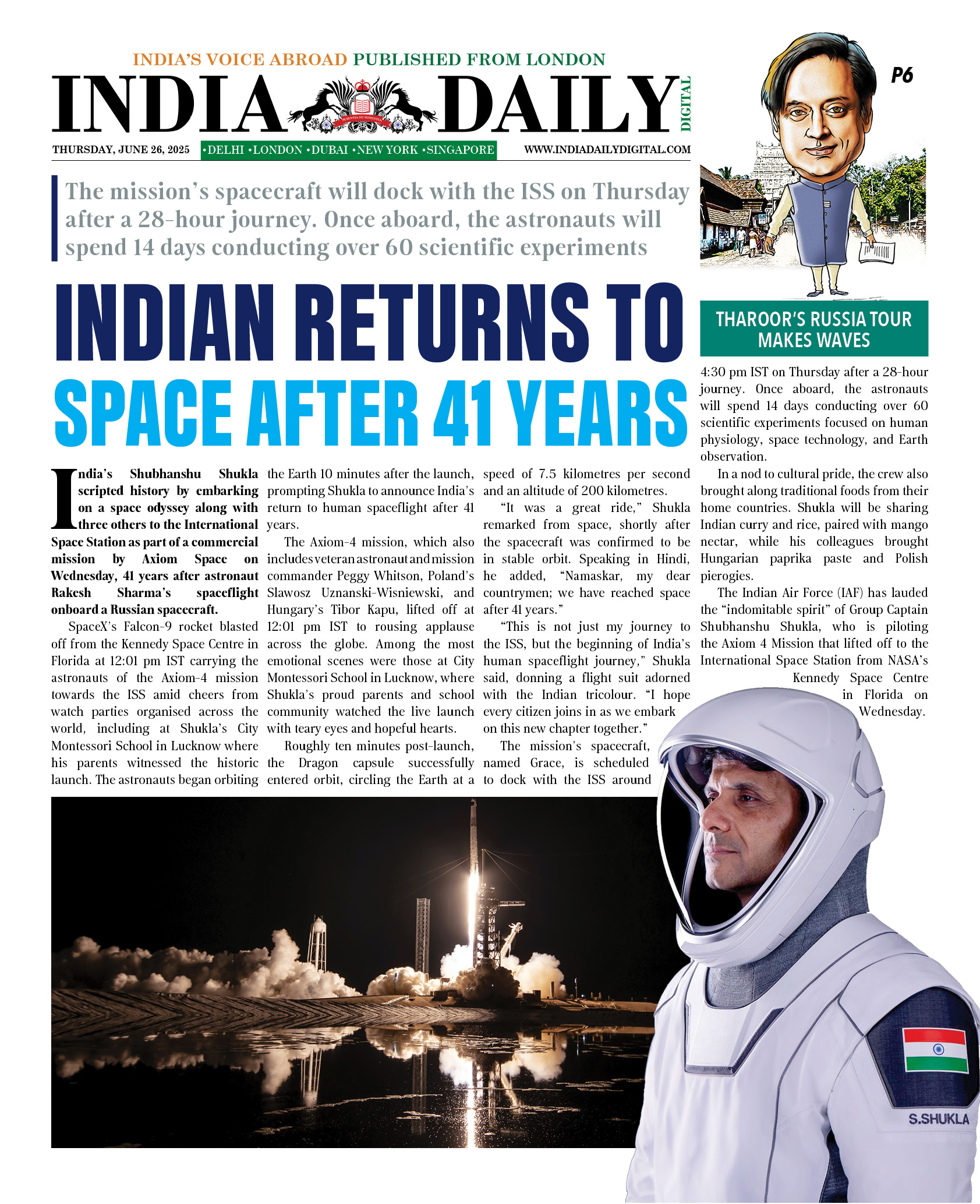 INDIA DD – JUNE 26, 2025