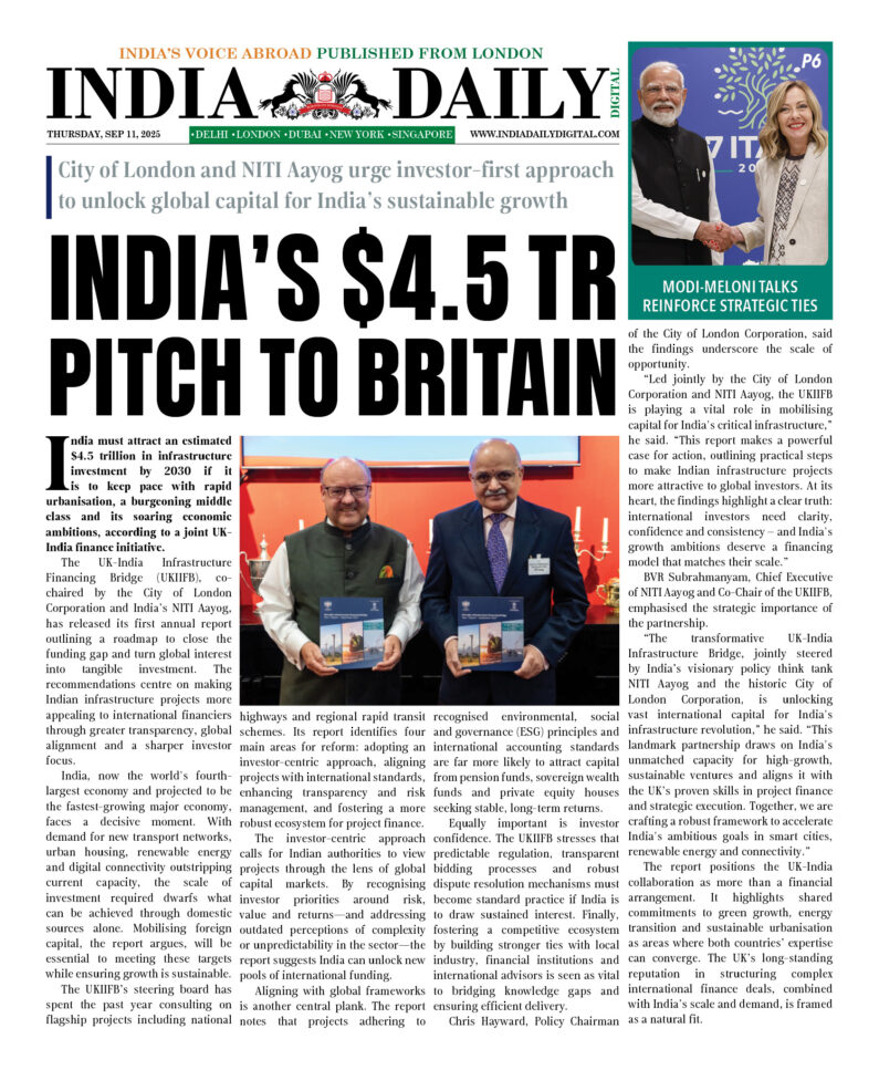 INDIA DD – SEP 11, 2025