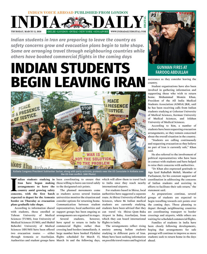 INDIA DD – MAR 12, 2026