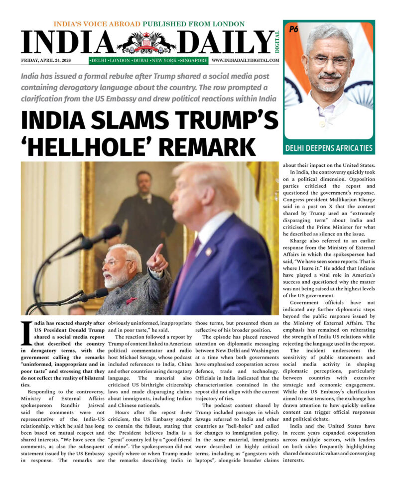 INDIA DD – APR 26, 2026