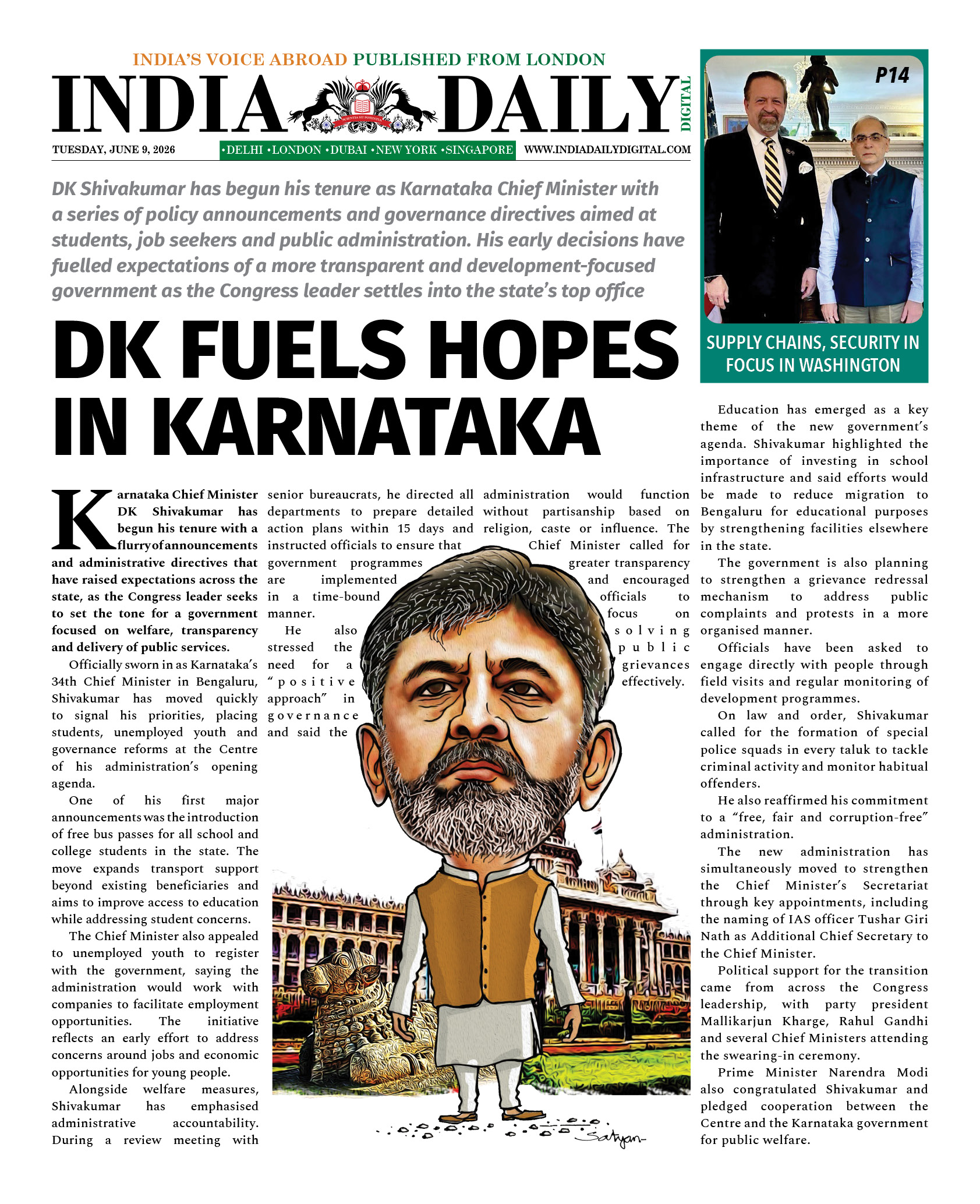 INDIA DD – JUNE 9, 2026